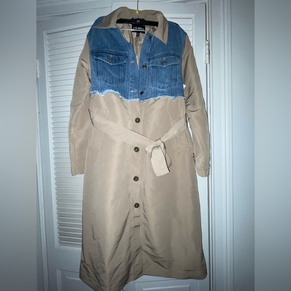 Steve Madden Soraya coat trench - Picture 3 of 5